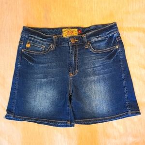 Dear John Horizon Mid Rise Denim Jean Shorts Size 26